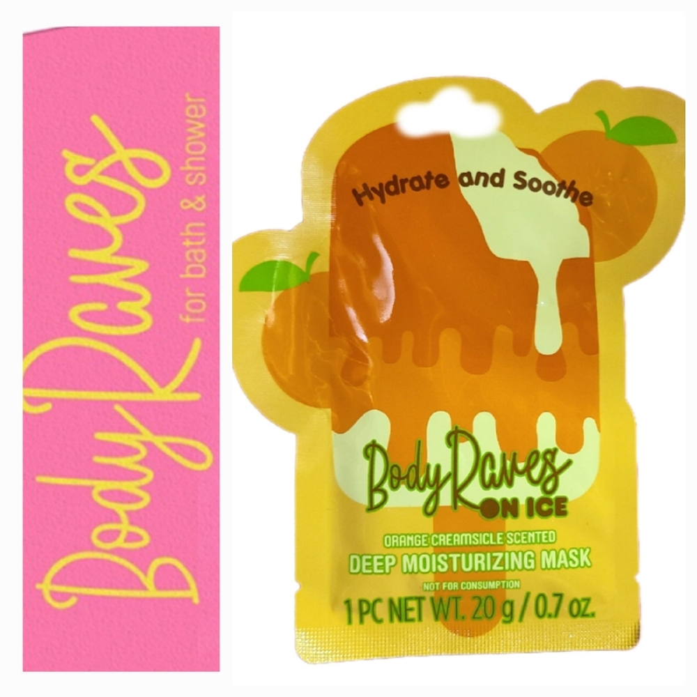 2/$6Body Raves Hydrate & Soothe Orange Creamsicle Scented Deep Moisturizing